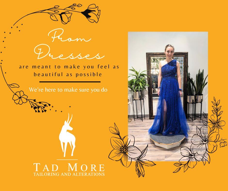 more_tad's tweet image. Your dress should fit like a dream, and we’re here to make sure it does. 💃 Let Tad More Tailoring handle your alterations so you can feel as confident &amp;amp; beautiful as possible!

💻 hubs.ly/Q039C1tW0

#PromReady #PerfectFit #TadMoreTailoring #ConfidenceInEveryStitch