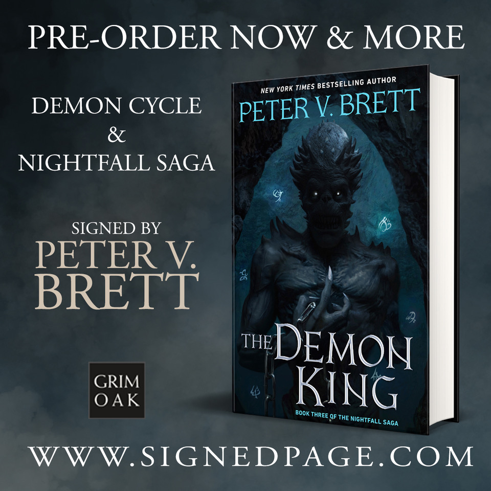 Peter V. Brett tweet media