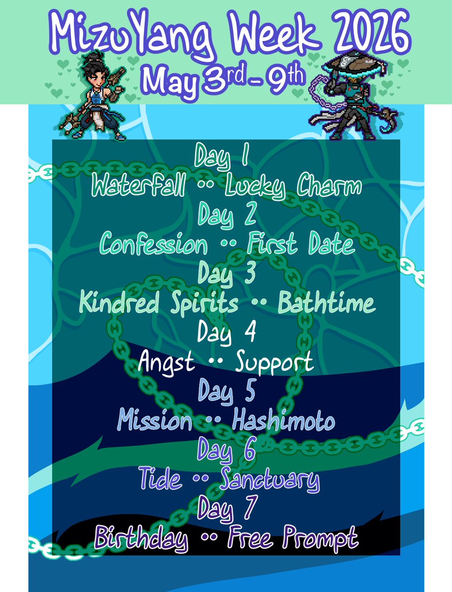MizuYang Week 2026 🌊🐢 tweet media
