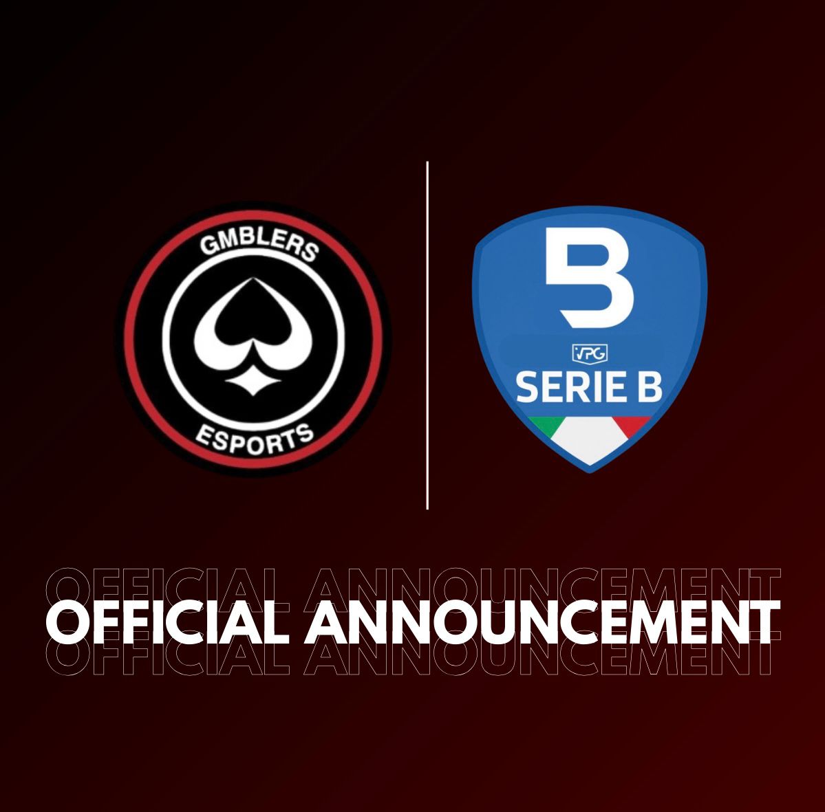 GmblersProClub's tweet photo. 📣 COMUNICATO UFFICIALE 📣

A seguito di ripescaggio, continueremo il nostro viaggio in @VPGItaly Serie B. Questa oppurtunità da valore ai sacrifici, all'impegno e alla passione che ci mettiamo ogni giorno.
Siamo carichi per l'inizio della competizione e non vediamo l'ora di mostrarvi sul campo di cosa siamo capaci 💪

#BetOnGMB❤️🖤 #GMBwin
#VPGItaly @VPGItaly
