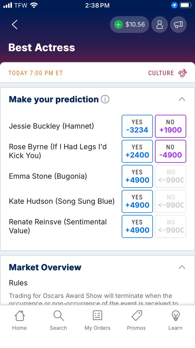 Katieki16788178's tweet photo. What is fan duel predicts how do you get the Oscars I’ve only seen sinners https://t.co/K98xUtcQcl