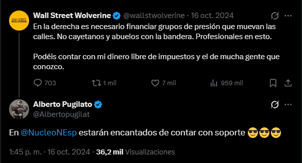 Afernandez1924's tweet photo. Sionistas pidiendo financiar a nazis. Nazis pidiendo dinero a sionistas. Entre supremacistas y genocidas se entienden perfectamente. https://t.co/3C3S4mEzqk