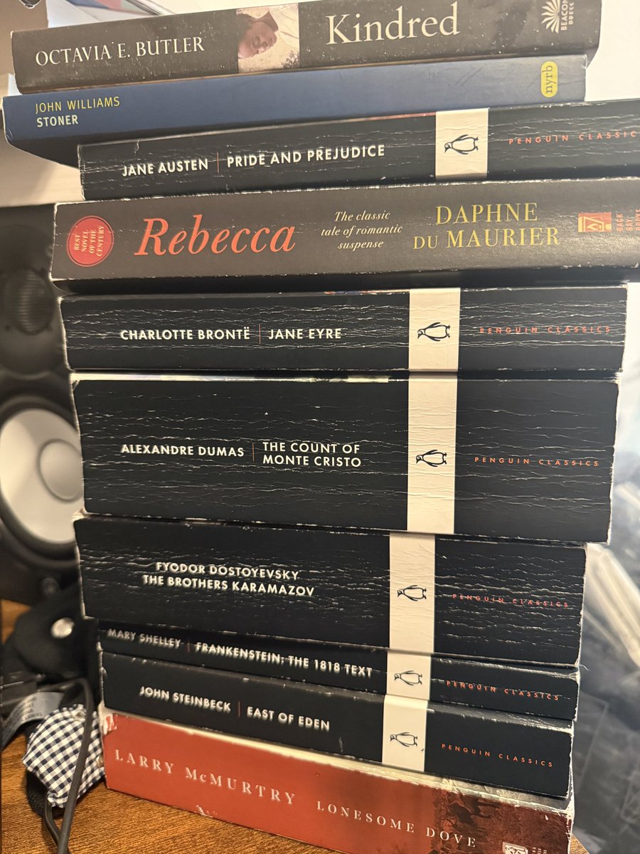 my top 10 classic books in no order (so far)