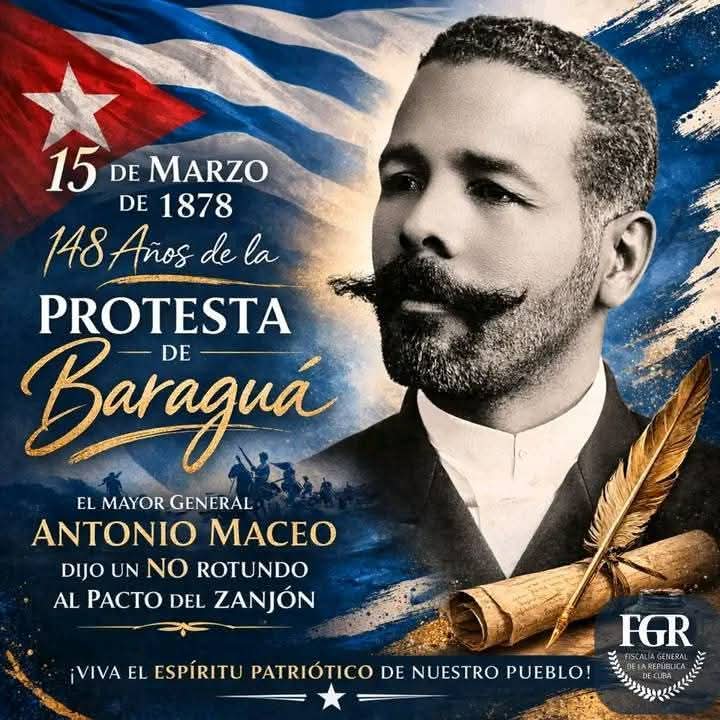 <a href="/DrRobertoMOjeda/">Dr. Roberto Morales Ojeda</a> <a href="/Migdali10583817/">Migdalia</a> <a href="/DiazCanelB/">Miguel Díaz-Canel Bermúdez</a> <a href="/PartidoPCC/">Partido Comunista de Cuba</a> <a href="/IzquierdaUnida/">Izquierda Unida🔻🇵🇸</a> <a href="/DeZurdaTeam_/">DeZurdaTeam 📳</a> <a href="/MeyvisEstevezE/">Meyvis Estevez Echevarría</a> <a href="/GHNordelo5/">Gerardo Hdez. Nordelo</a> <a href="/unidad_central/">Unidad Central de Cooperación Médica</a> <a href="/cubadebatecu/">Cubadebate</a> <a href="/GobCuba/">Gobierno de Cuba</a> <a href="/AsambleaCuba/">Asamblea Nacional Cuba</a> En Baraguá, Maceo dijo NO.
No al pacto sin independencia. No a la rendición.
Ese “NO” se convirtió en símbolo eterno de dignidad.
Hoy #Cuba enfrenta otro imperio 
Nos bloquean, nos asfixian, nos quieren de rodillas…pero  #CubaEsUnEternoBaraguá 
#YoSigoAMíPresidente <a href="/DiazCanelB/">Miguel Díaz-Canel Bermúdez</a>