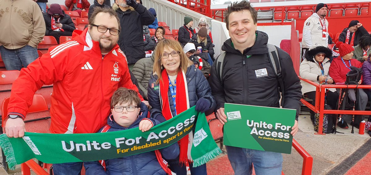 Nottingham Forest Disabled Supporters Association tweet media