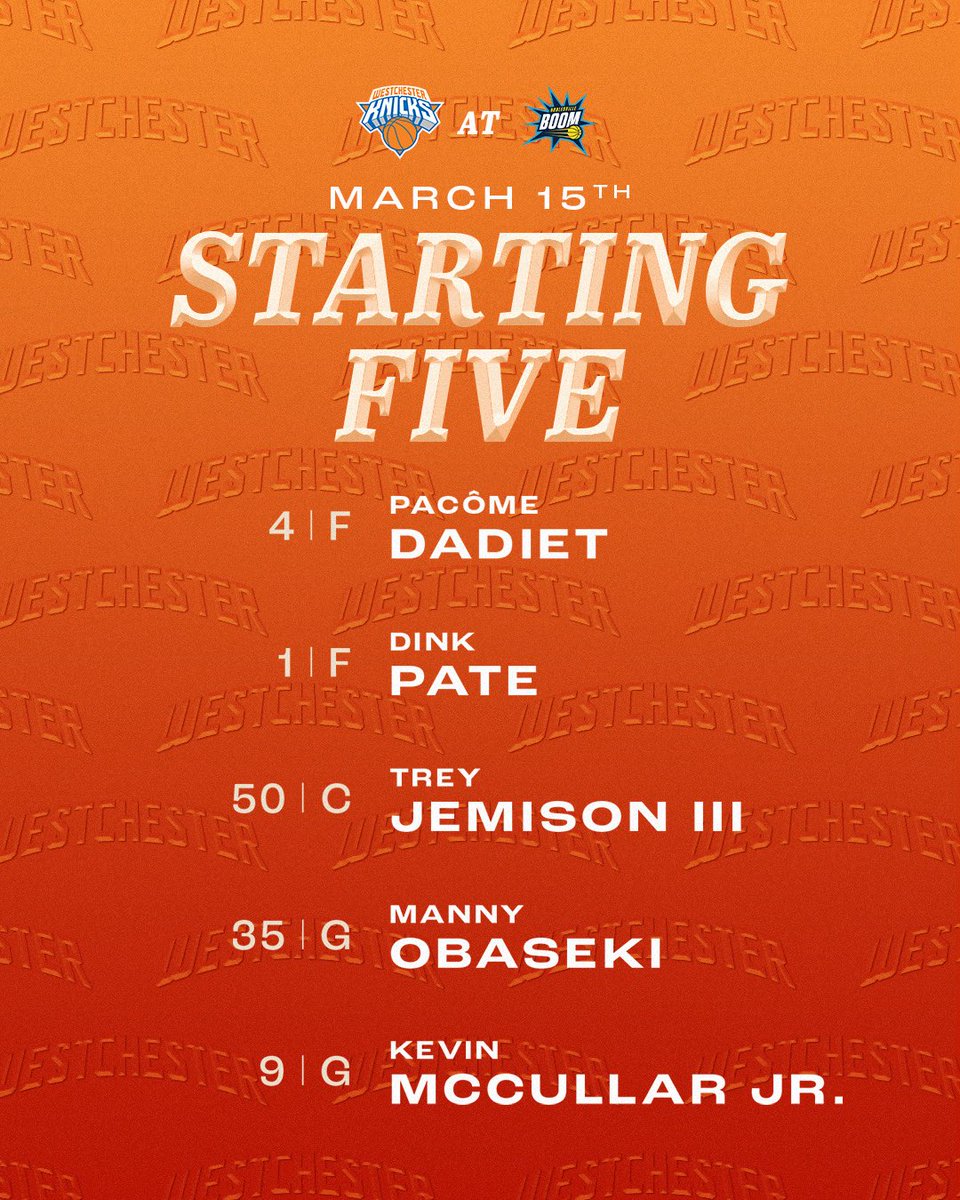 wcknicks's tweet photo. sunday starters ⤵️ https://t.co/Vd2sSZdJWt