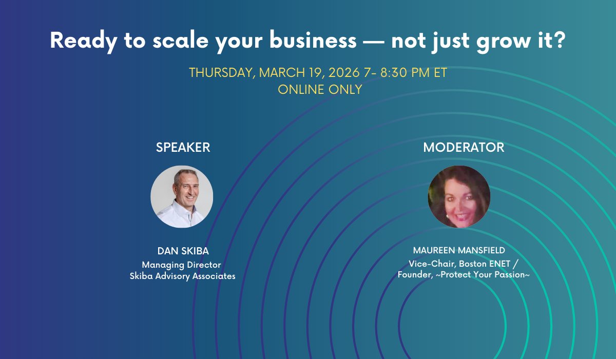 IEEE Boston Entrepreneurs' Network: Boston ENET tweet media