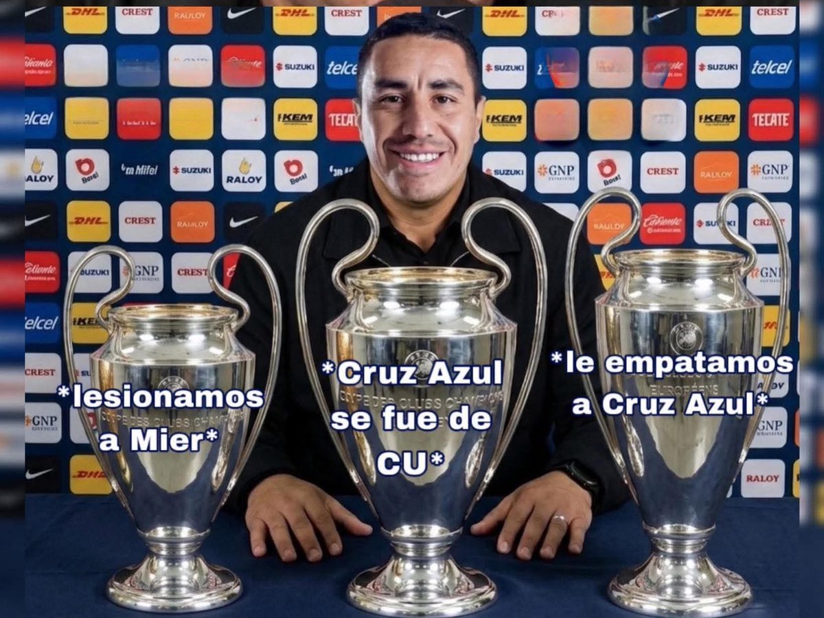 erik_7__'s tweet photo. @__ElBicho007 El peor pumas? Si vienen del tricampeonato https://t.co/9atCCSb6bE