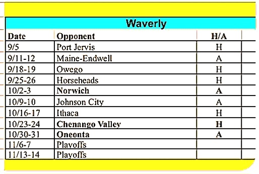 Waverlyfootbal3's tweet photo. 2026 WAVERLY WOLVERINE
VARSITY FOOTBALL SCHEDULE https://t.co/pHZvnxuPGh