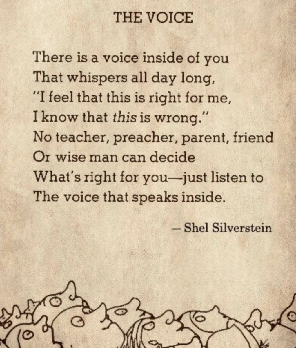 monafooks's tweet photo. Sometimes the quietest voice inside us knows the truth the loudest!!!
#InnerVoice
#QuietTruth https://t.co/xtYMbfzkGQ