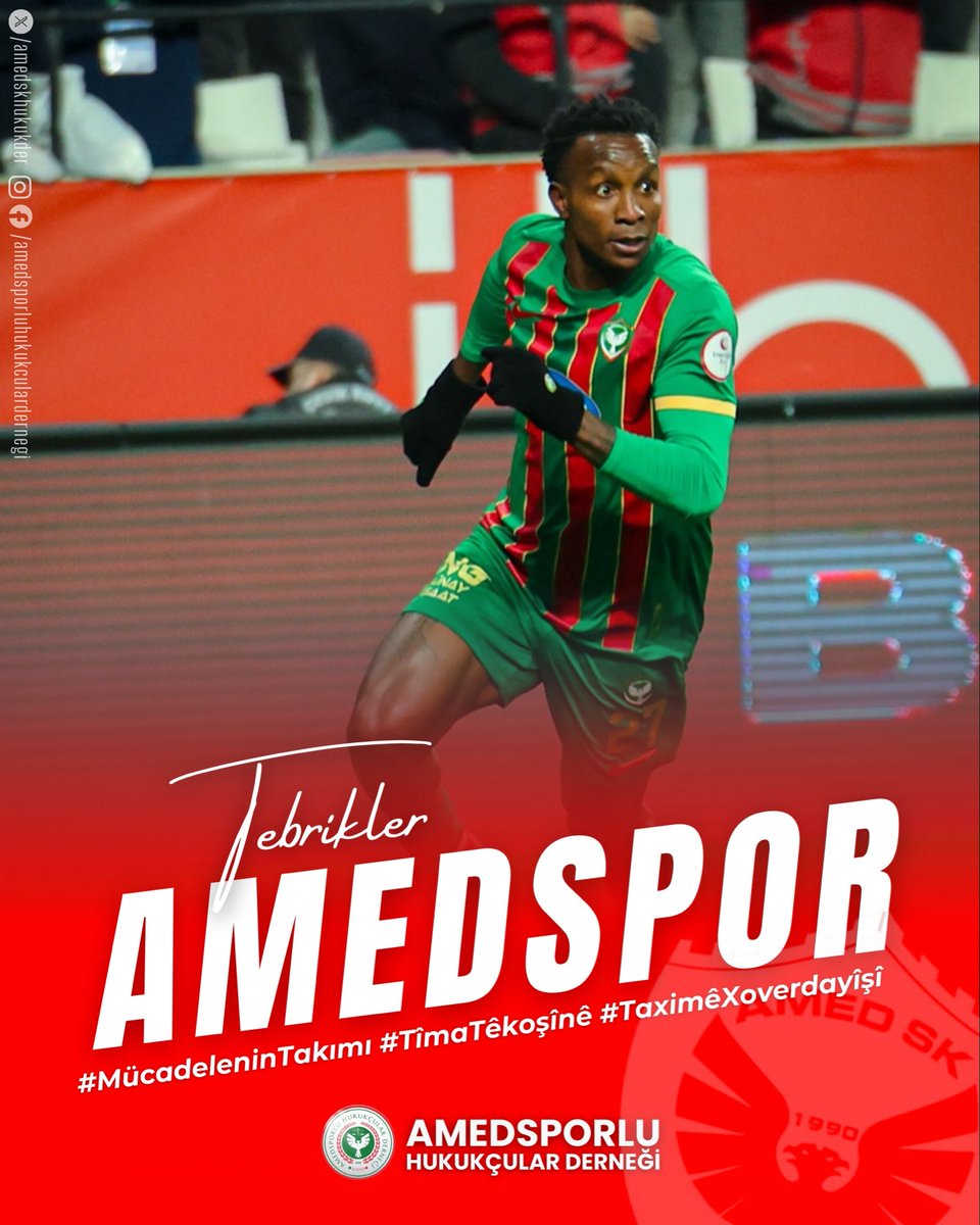 Amedsporlu Hukukçular Derneği tweet media