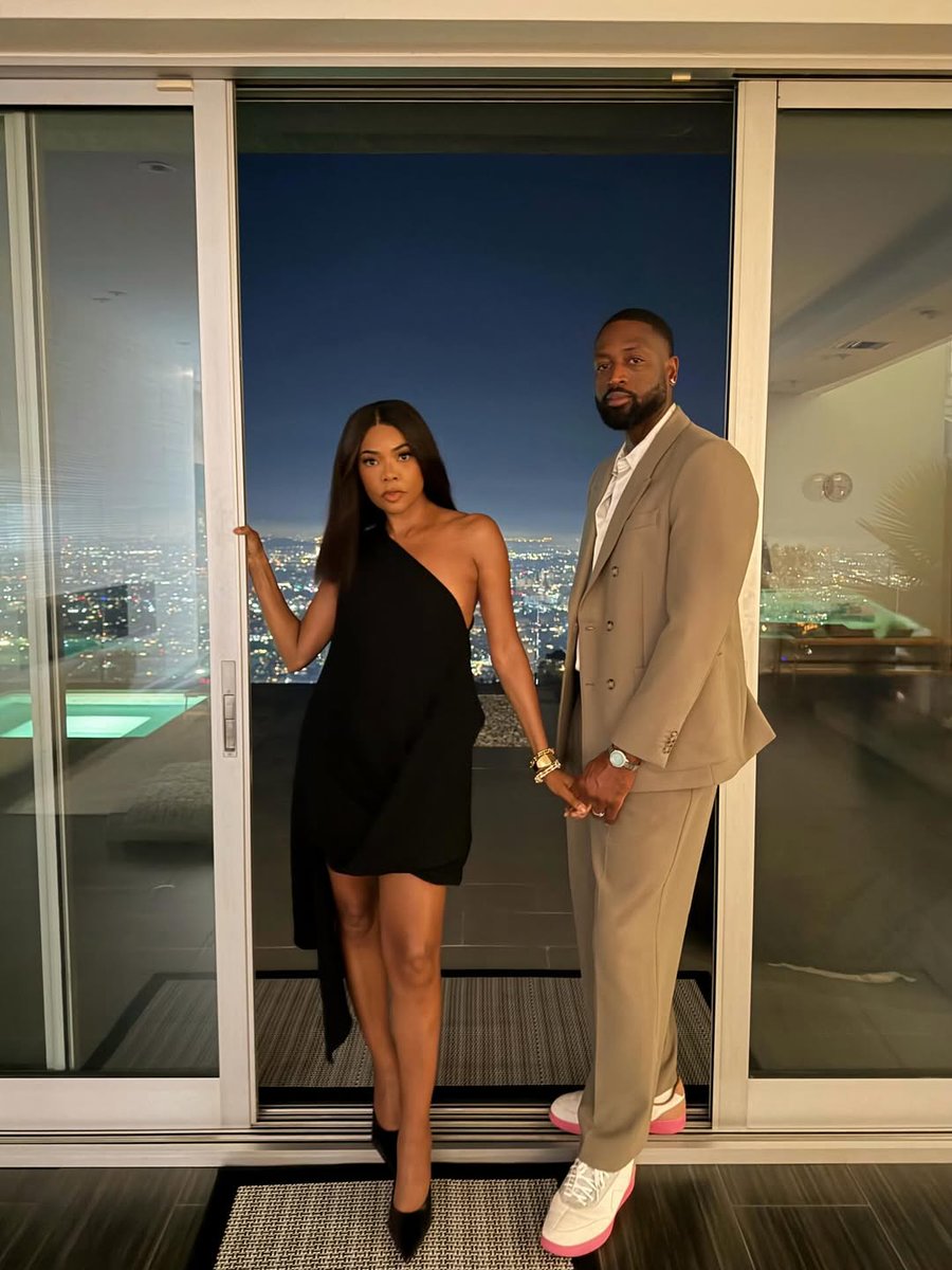 blackishpress's tweet image. Gabrielle Union &amp;amp; her Husband Dwayne Wade ❤️📸