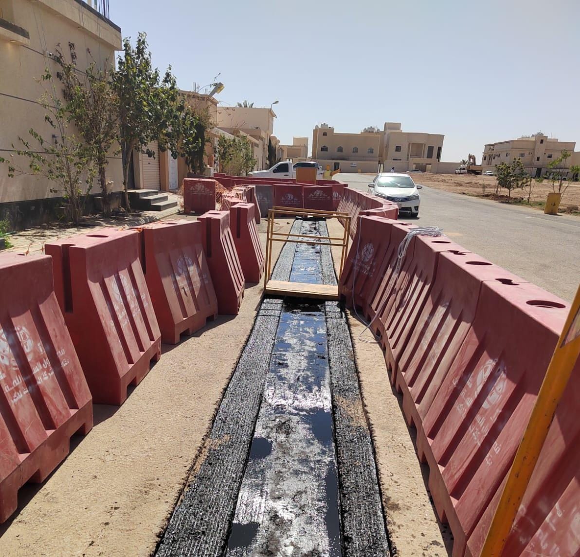 weco_sa's tweet photo. من أعمال المختصين بمكتبنا والمهتمة باعمال الرقابة على البنية التحتية والتمديدات في مدينة عرعر 📸 https://t.co/RnhnVq4F0f