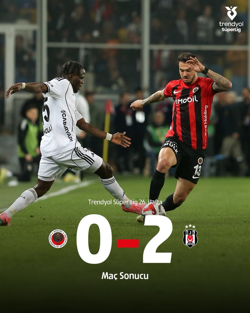 kirmizikara's tweet photo. Maç sona erdi.

#GBvBJK https://t.co/IarDcHefJQ