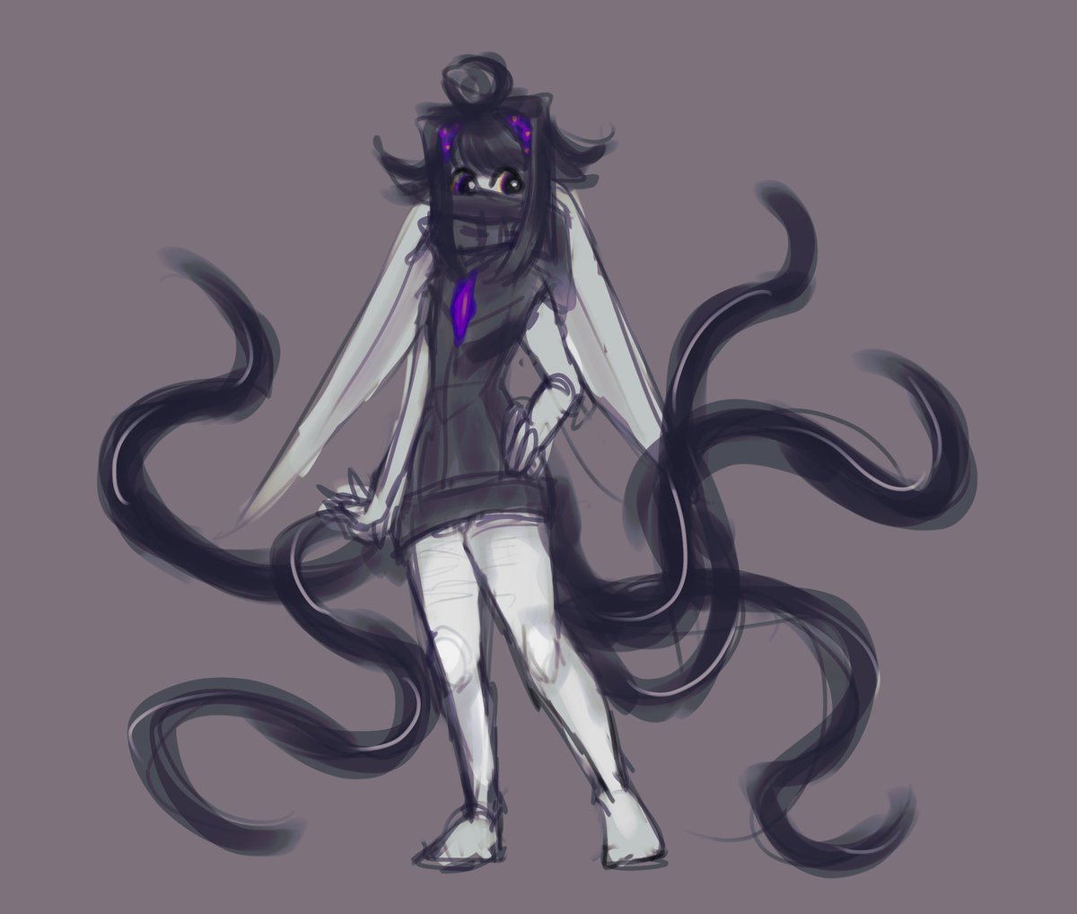 Devigogo 😈🐙 『 V-SpookyGirls 』 tweet media