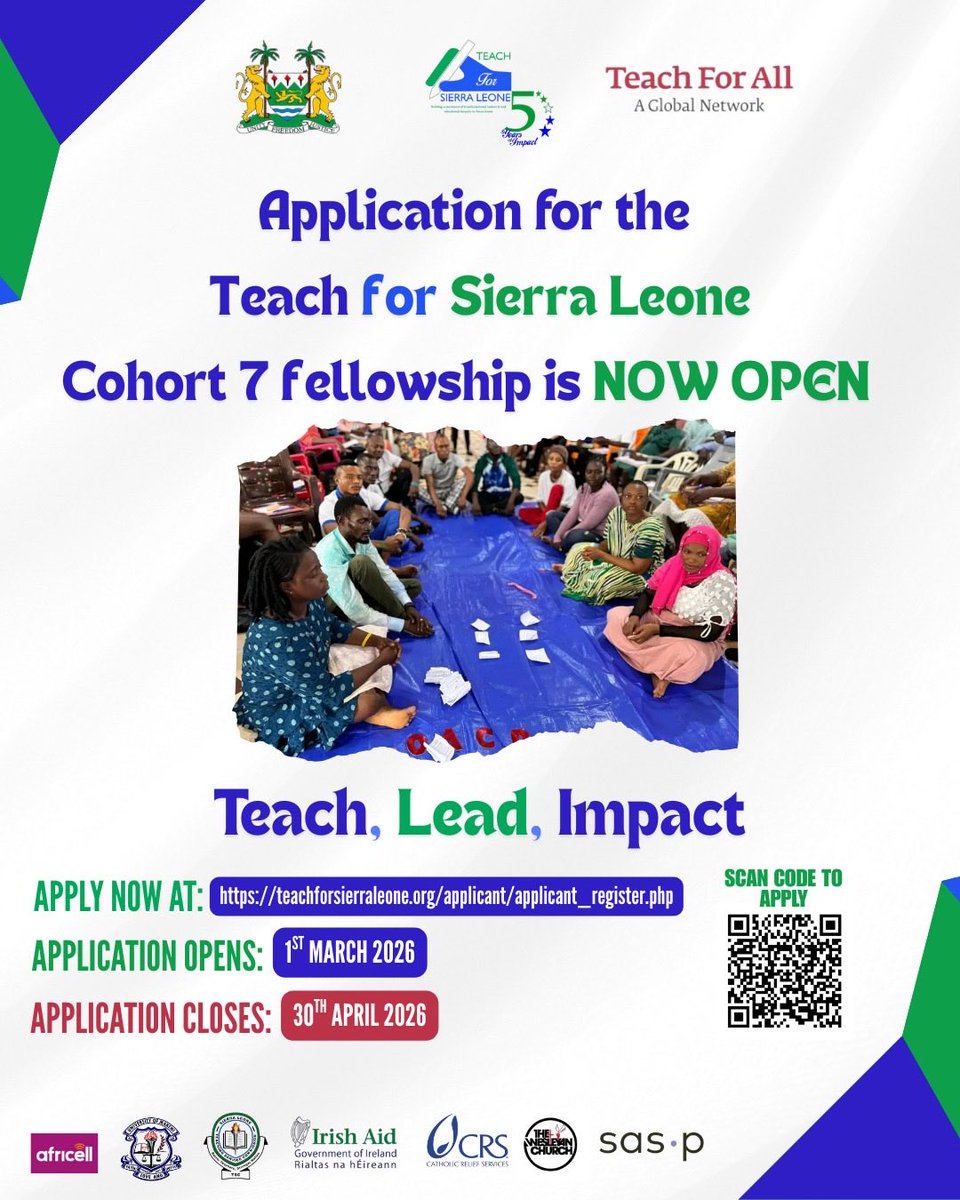 Teach For Sierra Leone tweet media