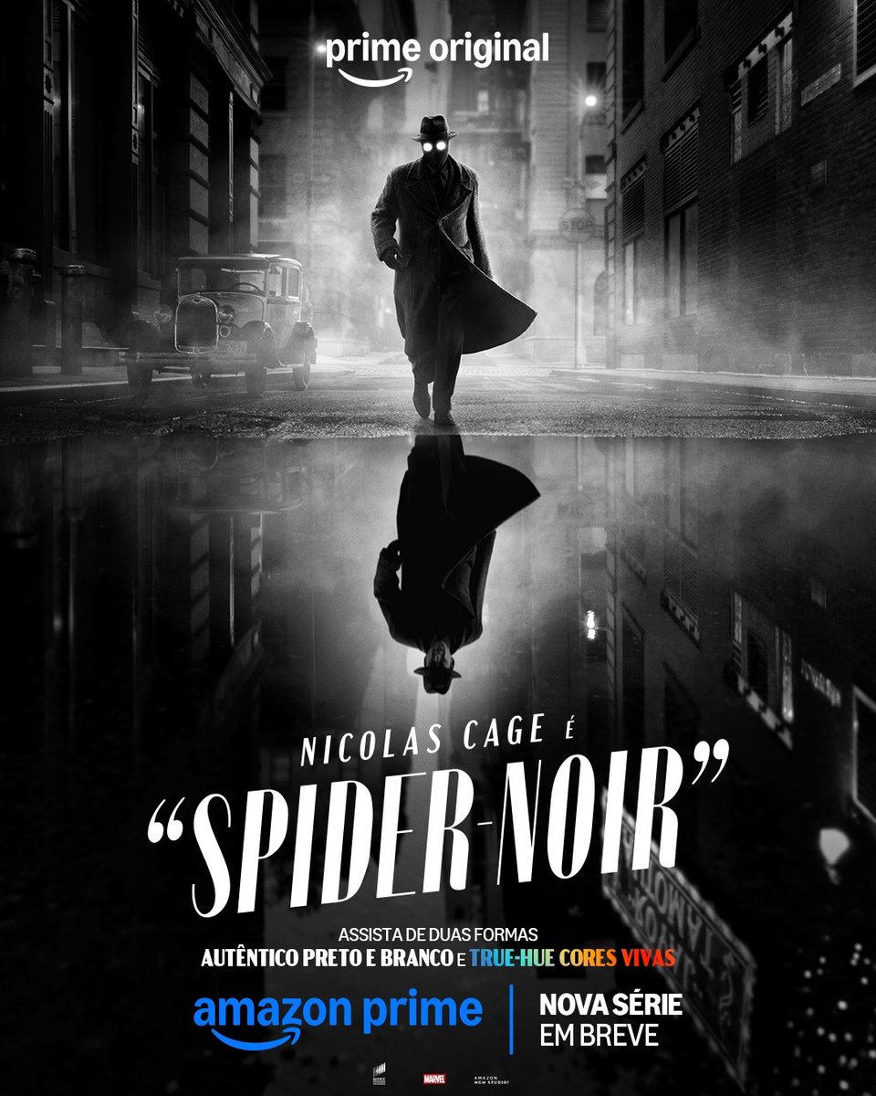 🕷️ Noir, Chuva e Máscaras: Spider-Noir Chega em Maio portalarea53.com.br/2026/03/11/%f0… 
#primevideo #spiderman2099memes #spidernoir