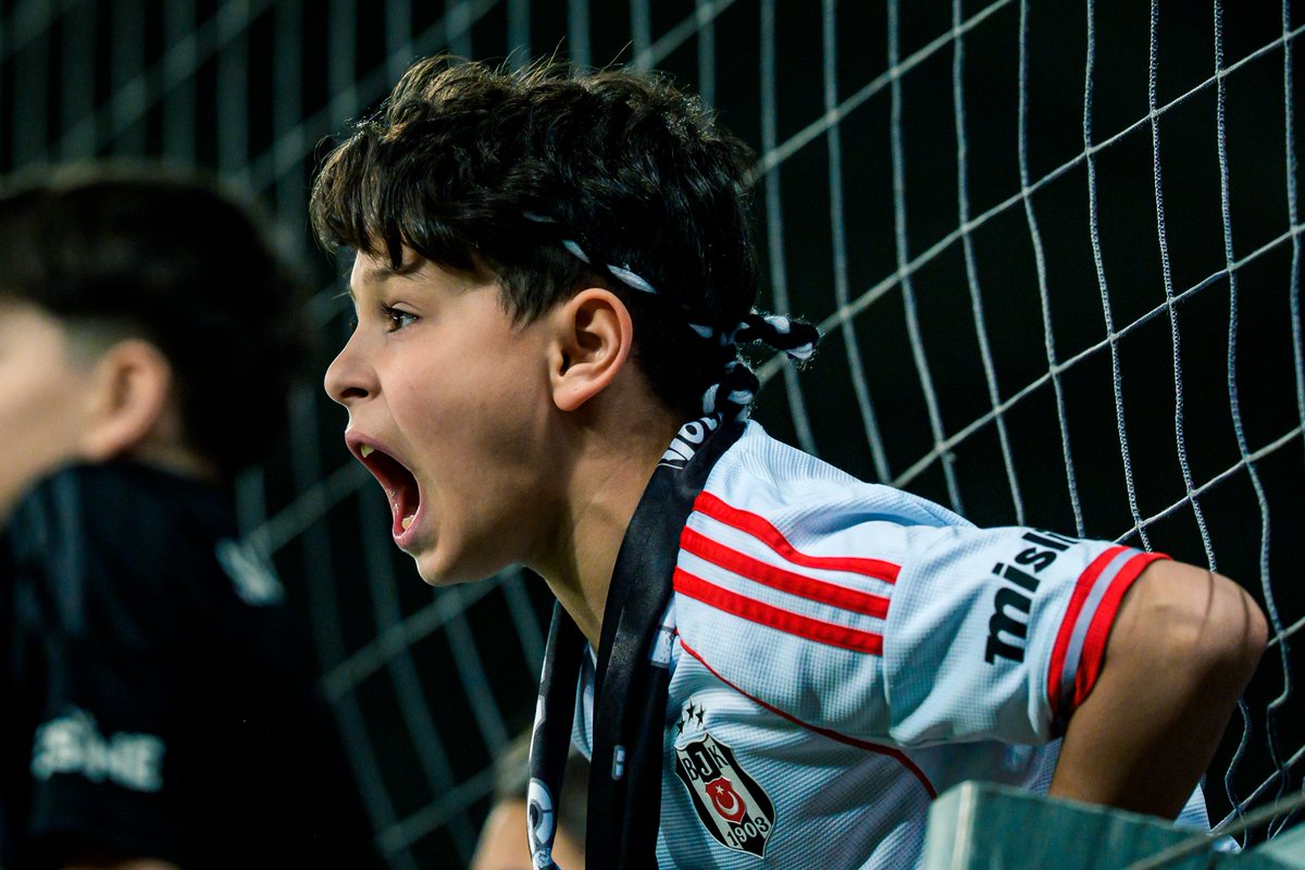 Gençlerbirliği deplasmanında bir Beşiktaş taraftarı.