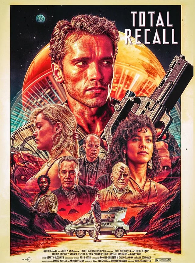 Capitanobvious7's tweet image. Sunday 90's Arnie 🔥  with some classic Arnie sound effects.
#Totalrecall
#Arnie
#NowWatching