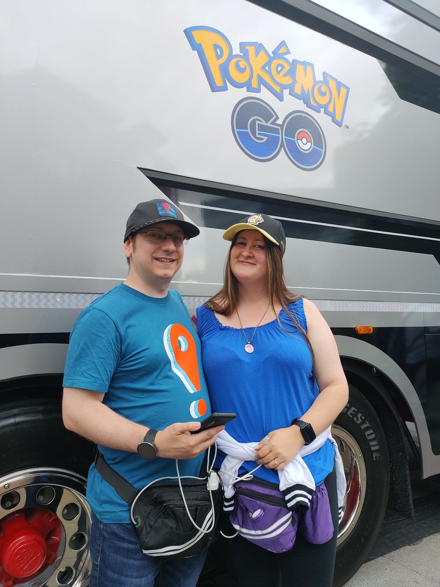 Pstacey90's tweet photo. #GoMemories #sweepstakes @PokemonGoApp  Manchester Pokémon go road tour https://t.co/ADW6HCJ6FK