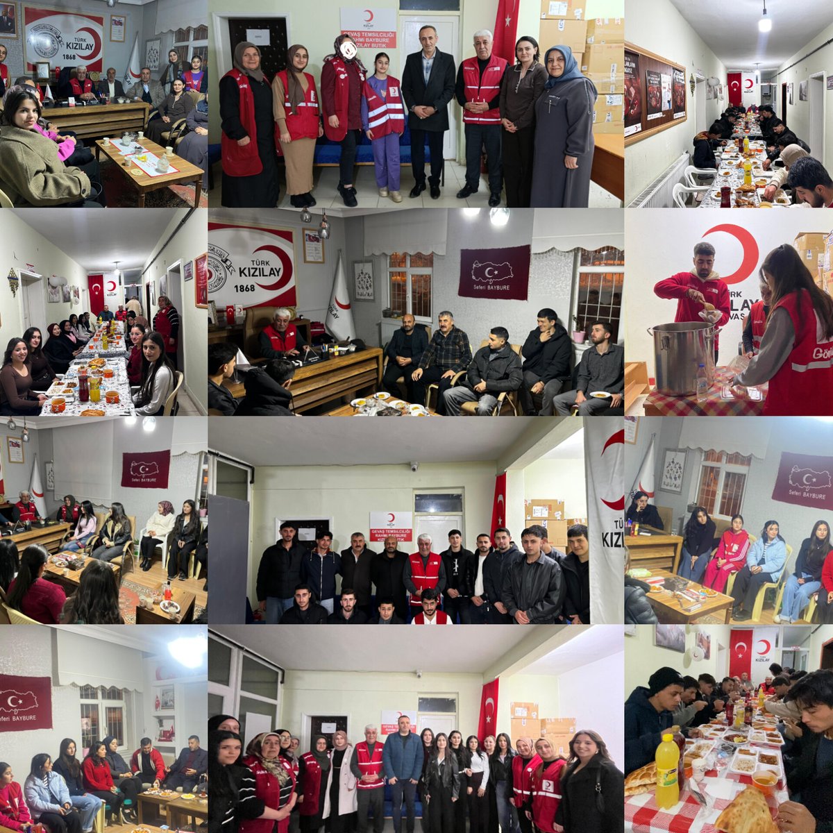 “Anne Eli ile İftar Sofrası” programımıza destek veren hayırsever bağışçılarımıza, Kızılay Kadın Teşkilatı ve Genç Kızılay gönüllülerimize; teşrifleriyle bizleri onurlandıran İlçe Kaymakamımız Sayın Bayram Yıldız’a ve öğrencilerimize teşekkür ederiz.
#Yanıbaşındayız
