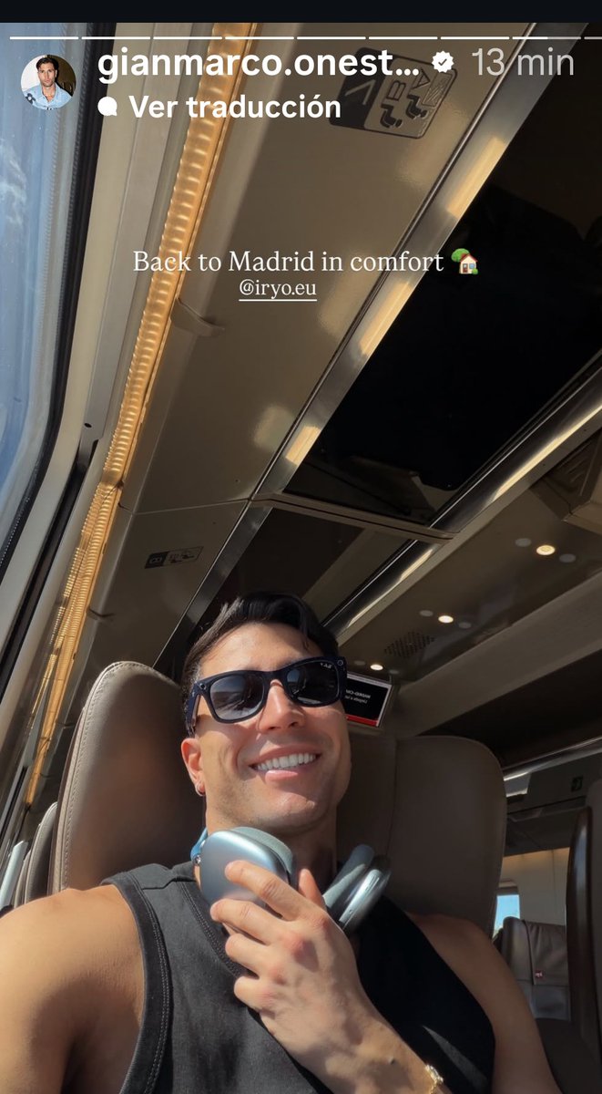 GO Valencia:en Iryo,no falla.Sweet🍫Hotel:el dulce es de chocortesía;ideal para cuando vuelva desfallecido.Y se pone Fallero.El público falla a su favor y llena.✖Dios q caloret.Él con el foc en el cuerpo y la gente falling in love. No pierde el🚄y Energym a tope💙#6Gianmarco15M