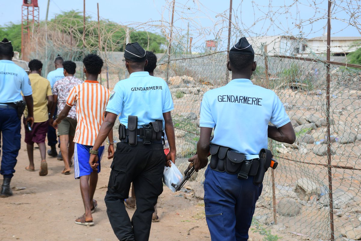 Gendarmerie Nationale de Djibouti tweet media