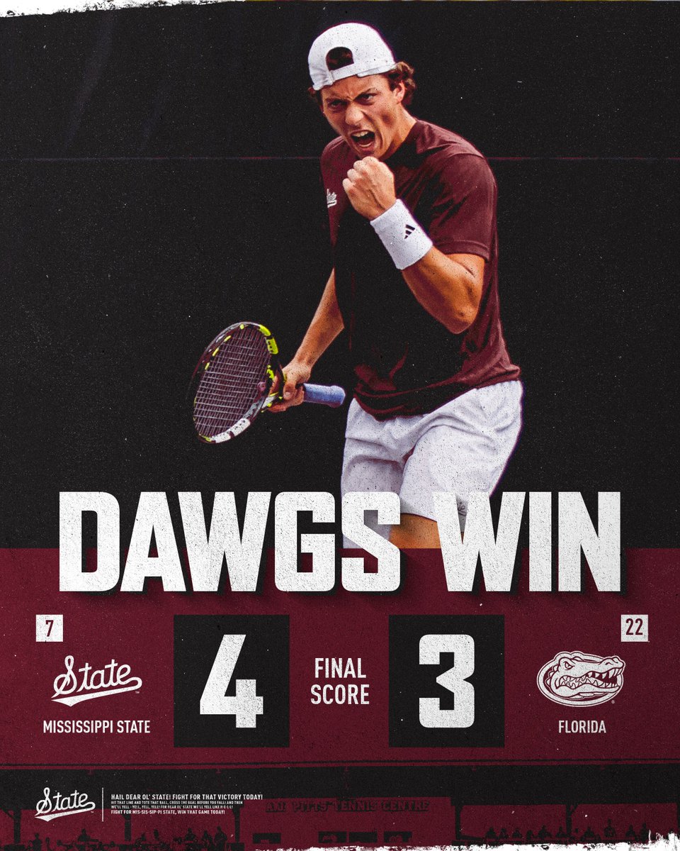 Mississippi State Men's Tennis tweet media