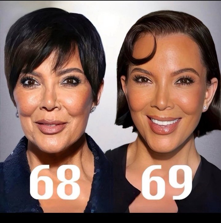 stylishnene's tweet image. The surgeons must have stepped on her back to pull he face at 69 😂 

#kardashian