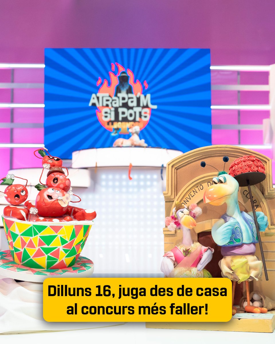 Atrapa'm si pots tweet media