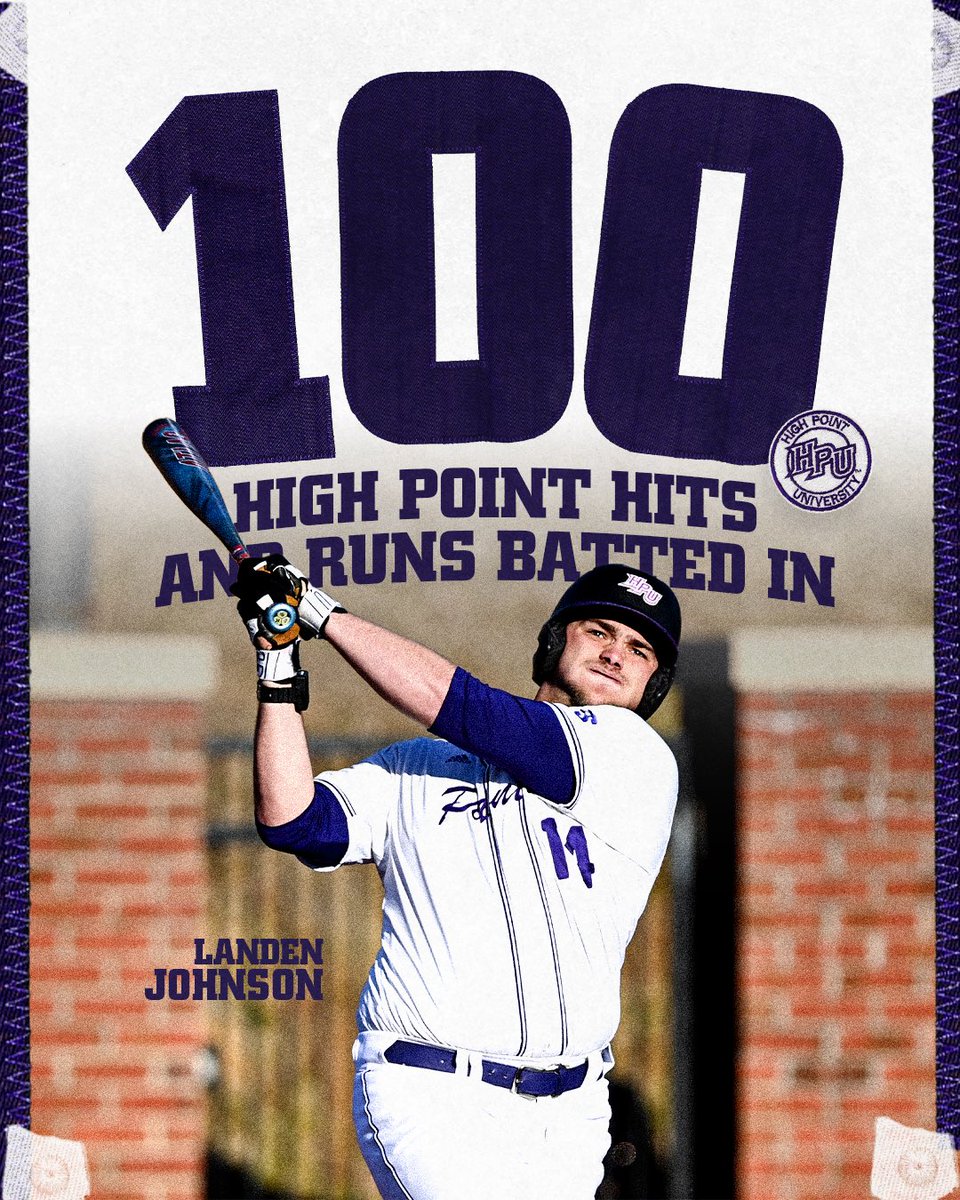 High Point Baseball tweet media