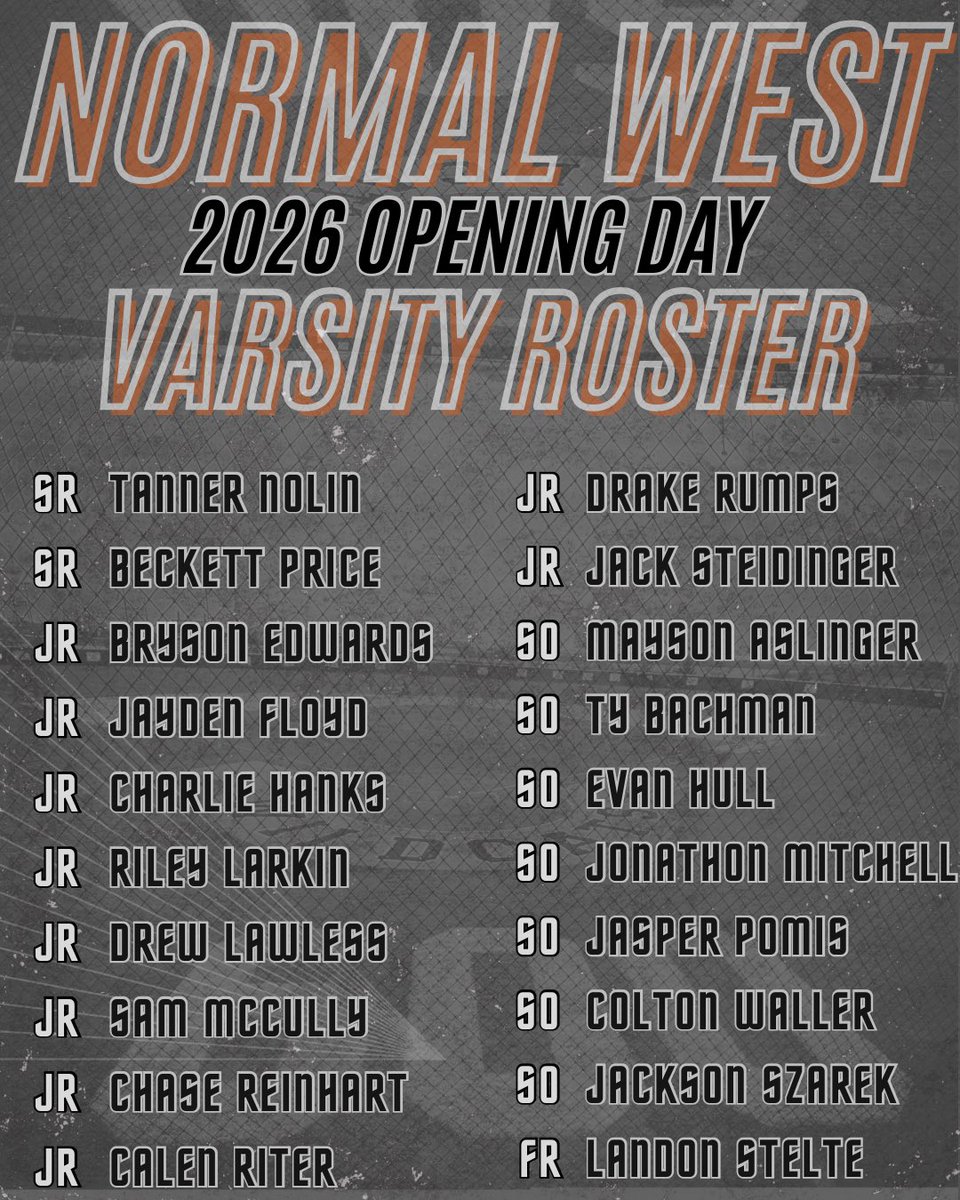 Normal West Baseball tweet media