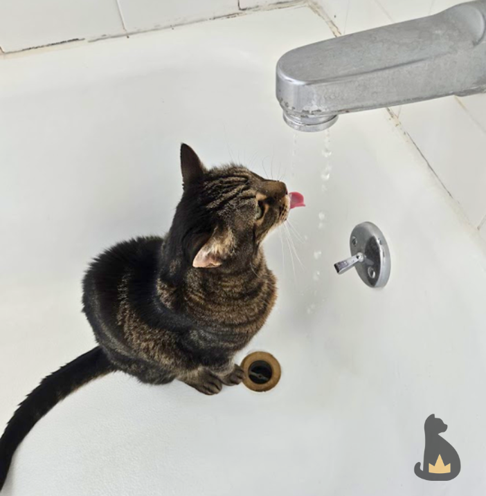 PreciousFur's tweet photo. When our furry friends ask, they shall receive.🚿
Fresh faucet drips, delivered on demand.😊 https://t.co/ISUixoWUgu