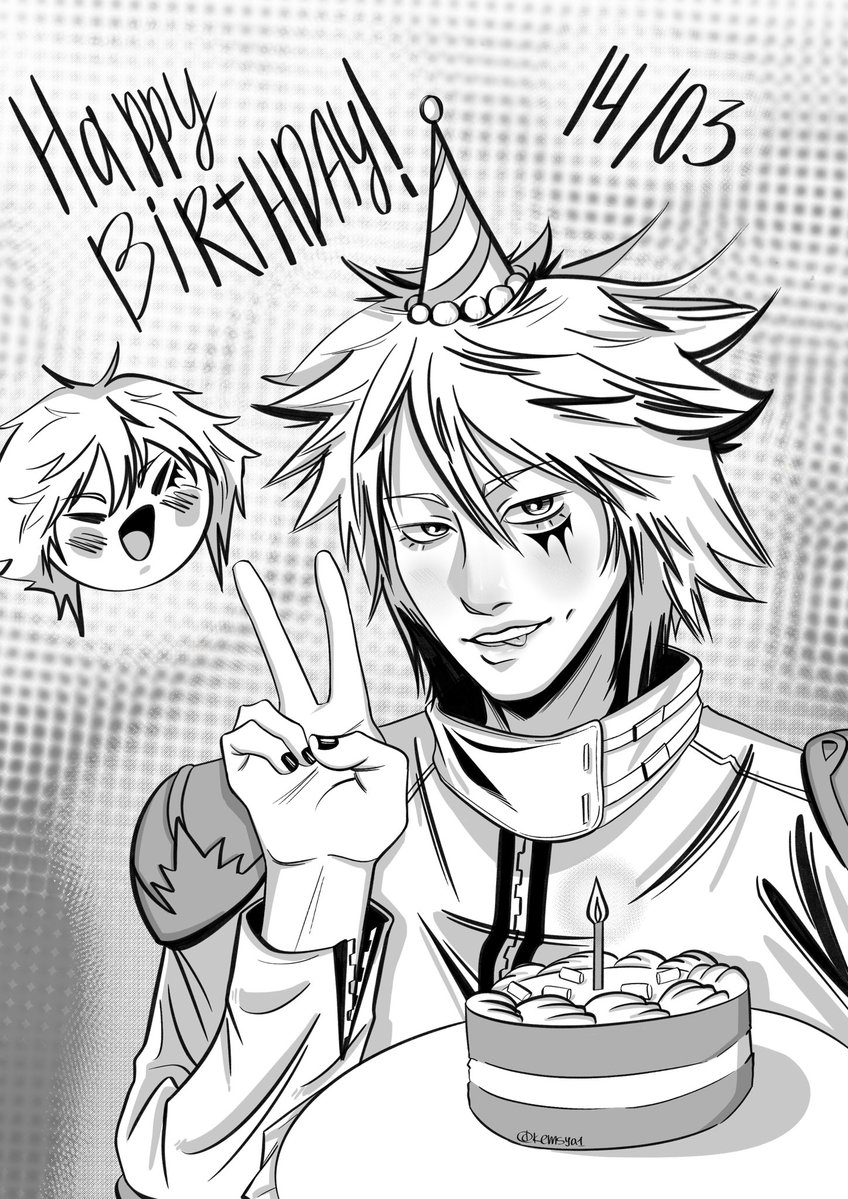 Happy late birthday Byakuran 
I love you 5ever
#khr #byakuran