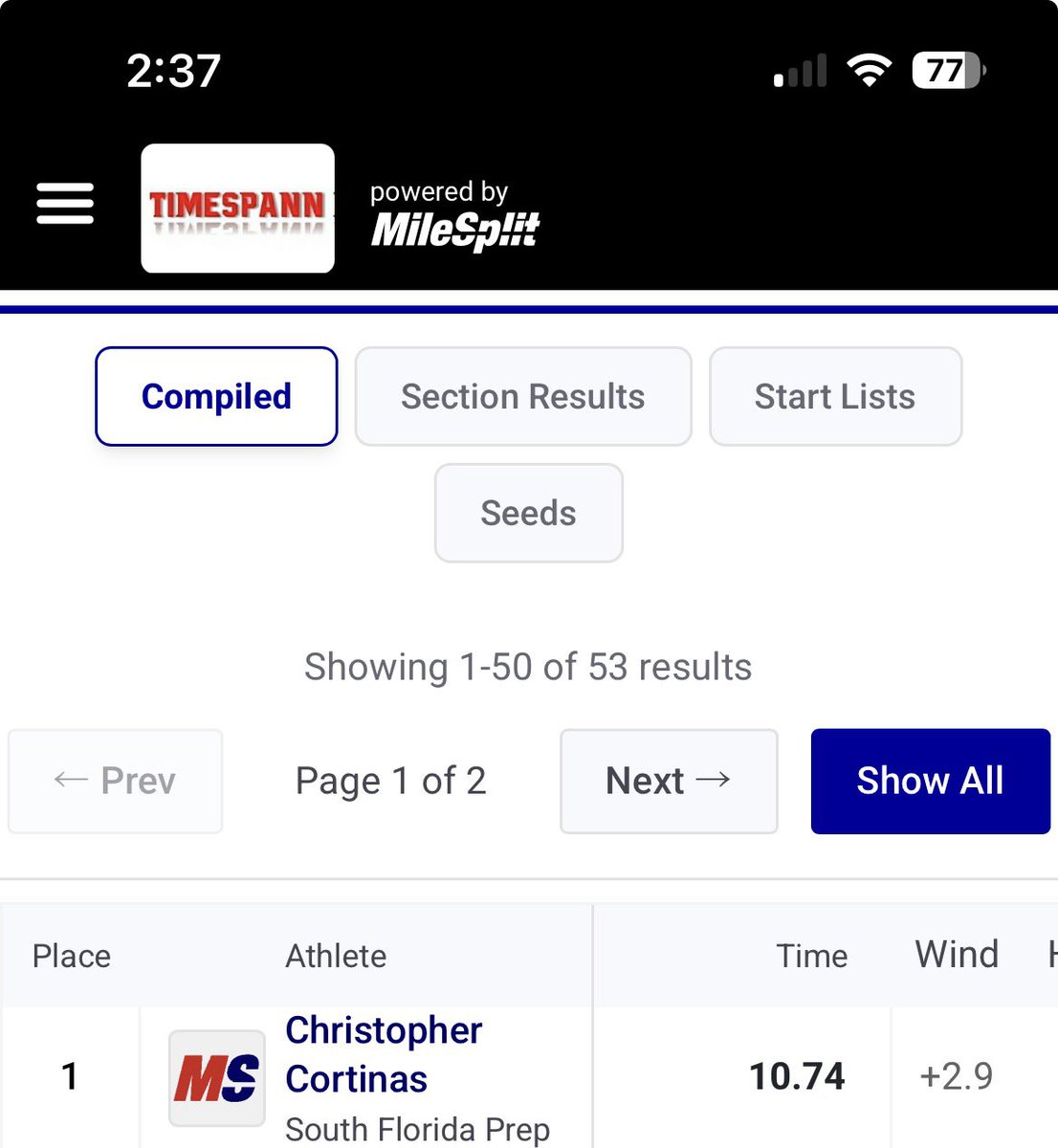 Chris Cortinas tweet media
