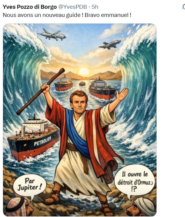 JCPEREZCODEX's tweet image. #françaises, #francais ne vous inquiètez plus pour le prix du gasoil... La fin du blocus du #detroitdOrmuz est la! 
@YvesPDB