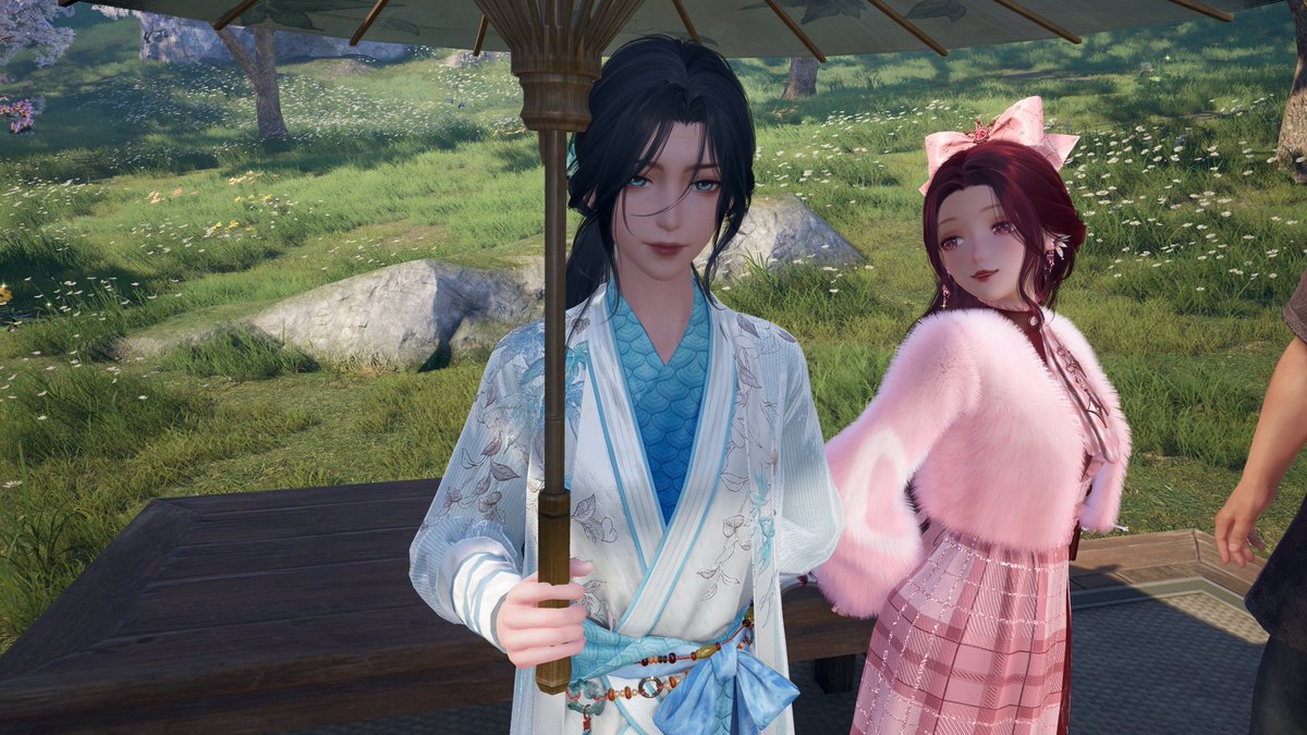 I had the Sugar (Pink) and Spice (Red), but I was thinking about the everything nice part to take my pictures~

I asked myself what was nice, and then I realized a lot of the lovely NPCs trapped in this game are pretty (and) nice~

(1/6)

<a href="/NikkiBeanie/">beanie</a> 
#NikkiBeanieStyleSnaps