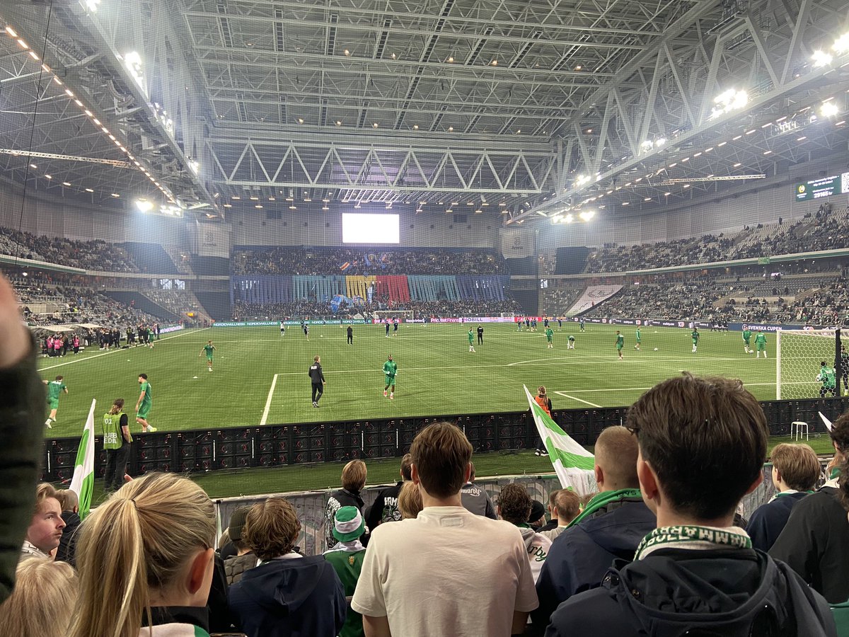 davidpavift's tweet photo. 3Arena 15/3-2026
Hammarby IF - djurgårdens if
1-0
Swedish cup quarter finals
Late winner in the 90+2!
#groundhopping #hammarbyif #djurgardensif https://t.co/4BwuRVJZnL