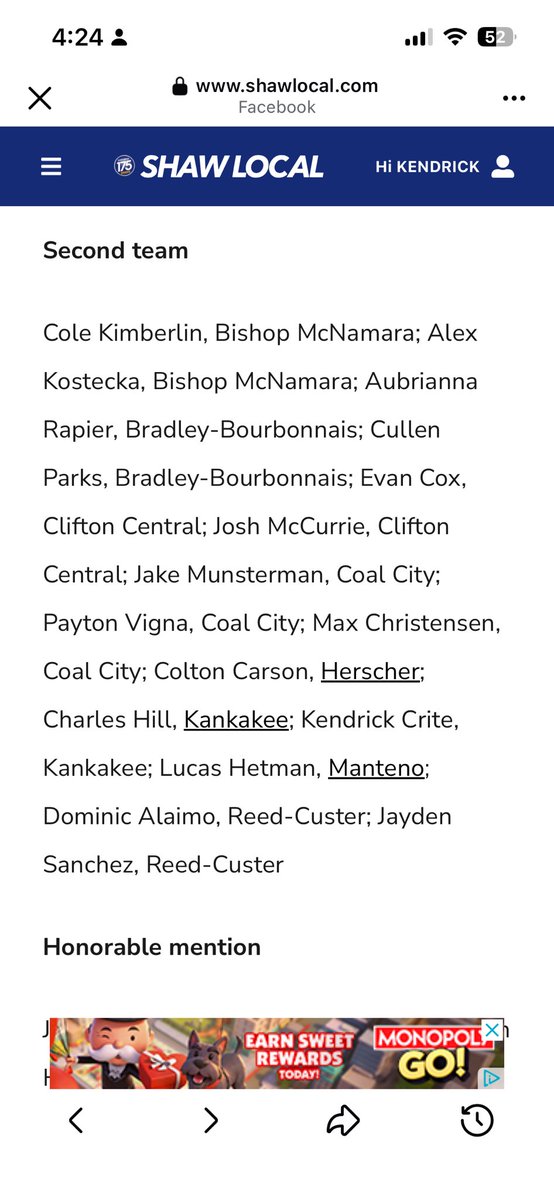 KJcrite55's tweet photo. Blessed to be named 2nd Team All-Area by the Daily Journal. Thankful for everyone in my corner. Still got more work to do 💪🏽

#ClassOf2029 #RecruitMe #Wrestling #IHSA #MultiSportAthlete #RecruitTheKays https://t.co/mIilYLN52e