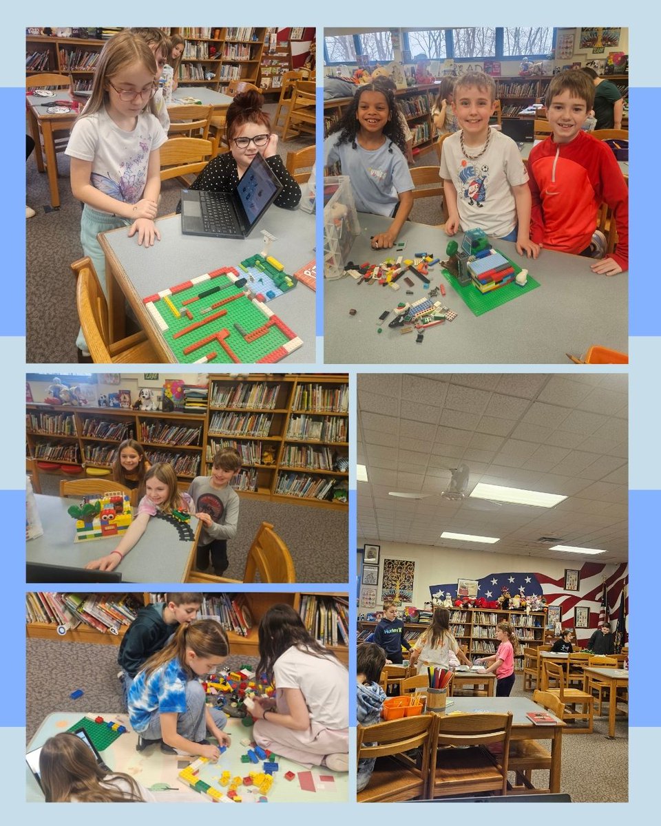 Maxwell and West Point Elementary School Library tweet media