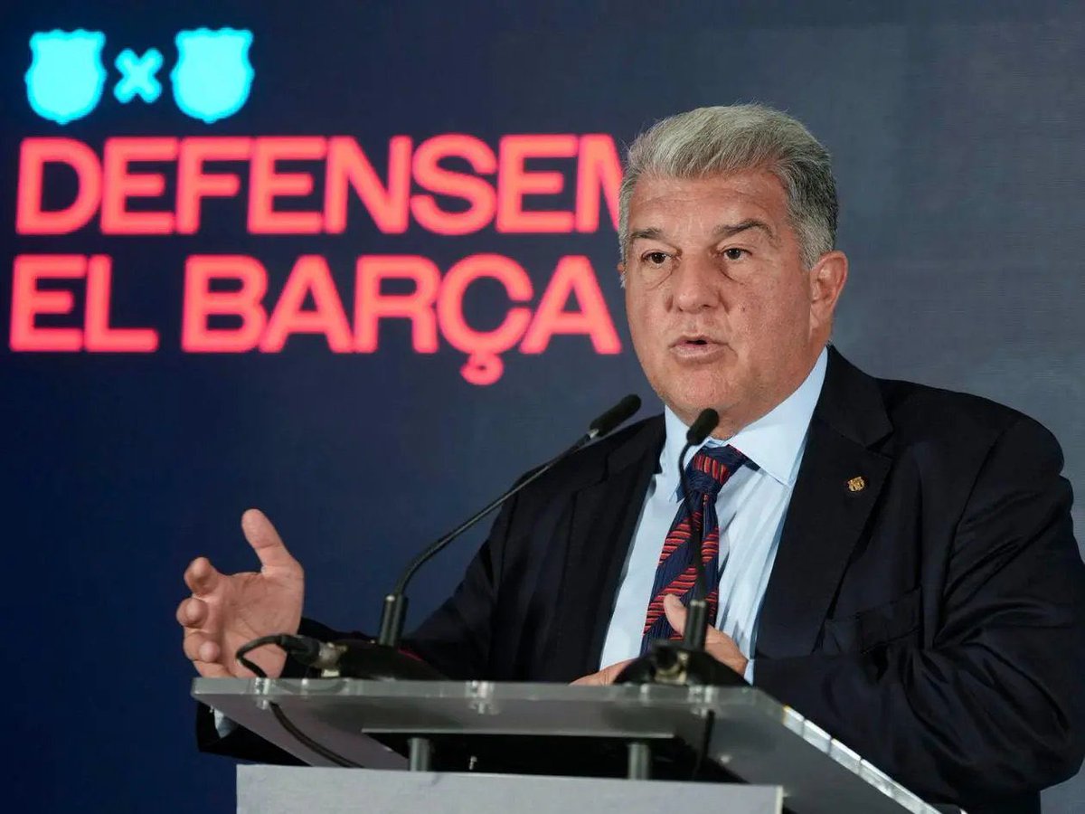 FabrizioRomano's tweet photo. 🚨🔵🔴 BREAKING: Joan Laporta wins the elections as Barcelona president! 🗳️

Laporta stays and mantains his role for new chapter after voting done today. ✅ https://t.co/d6dT7QDUxv