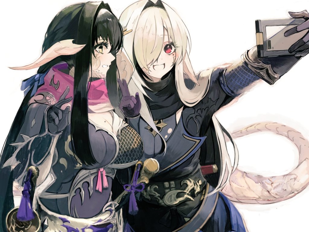 「今週も～～頑張ろーー!! 光の戦士〜〜!!ファイオーーー!!」|ミディアムレア🐉お仕事Skeb募集中‼のイラスト