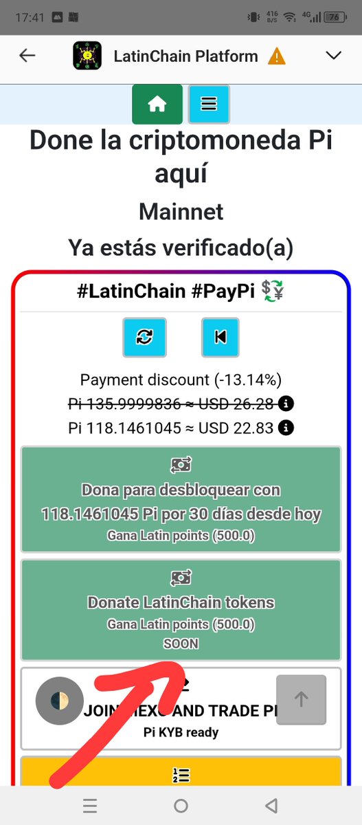 LatinChain Platform tweet media