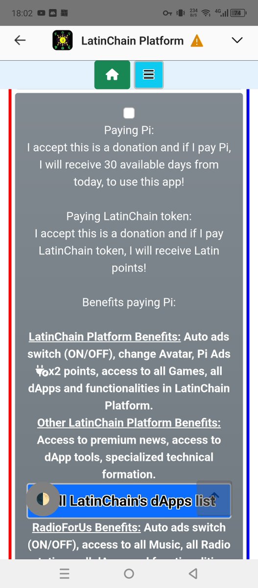 LatinChain Platform tweet media