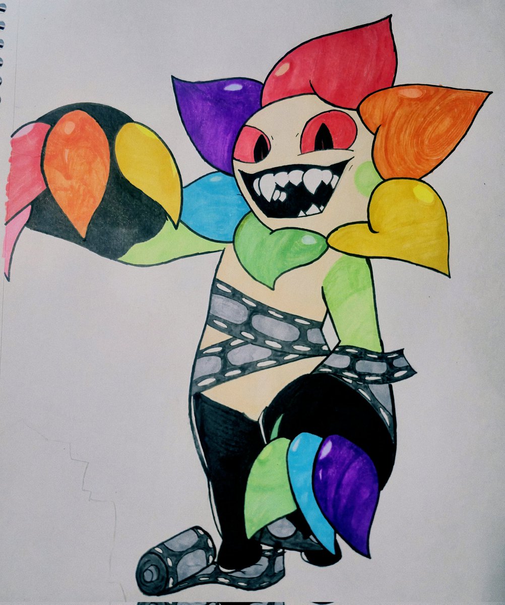 Mini Twisted Dandy
#dandysworld #dandicusdancifer #twisteddandy #fanart

The last work by my alcohol markers, I post mostly personal work here, but these markers served me well
Farewell, my alcohol markers