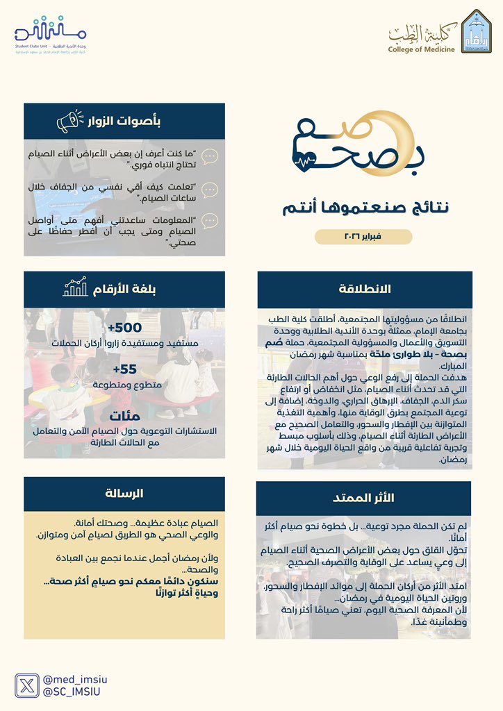 وحدة الأندية الطلابية | Student Clubs Unit tweet media