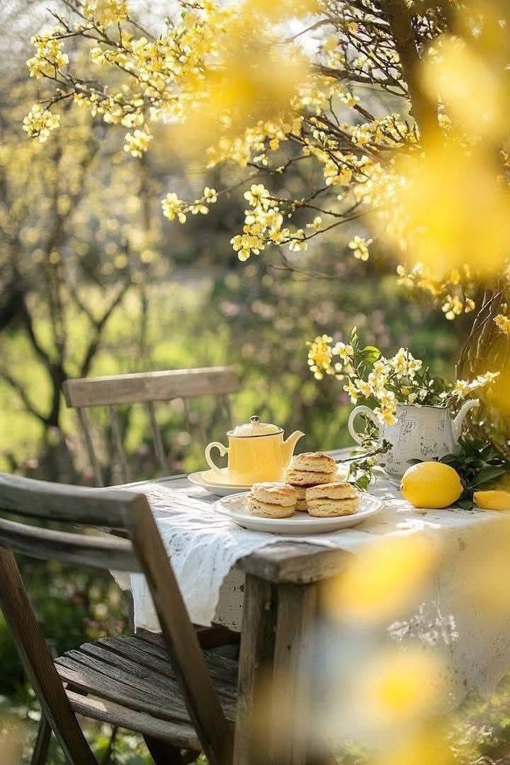 moraimauy's tweet image. #TeaTime 
                        🌼🫖🍋