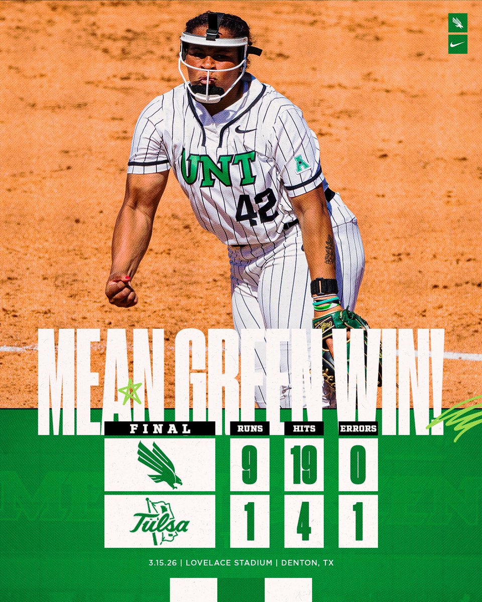 UNT Softball tweet media