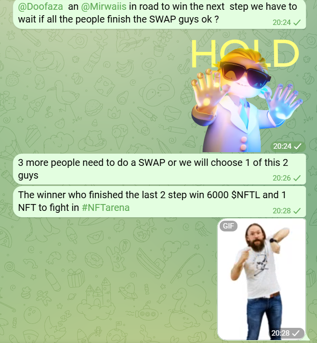 <a href="/NFTLTEAM/">$NFTL</a> nearly to give 6000 $NFTL let's goooooo !!!