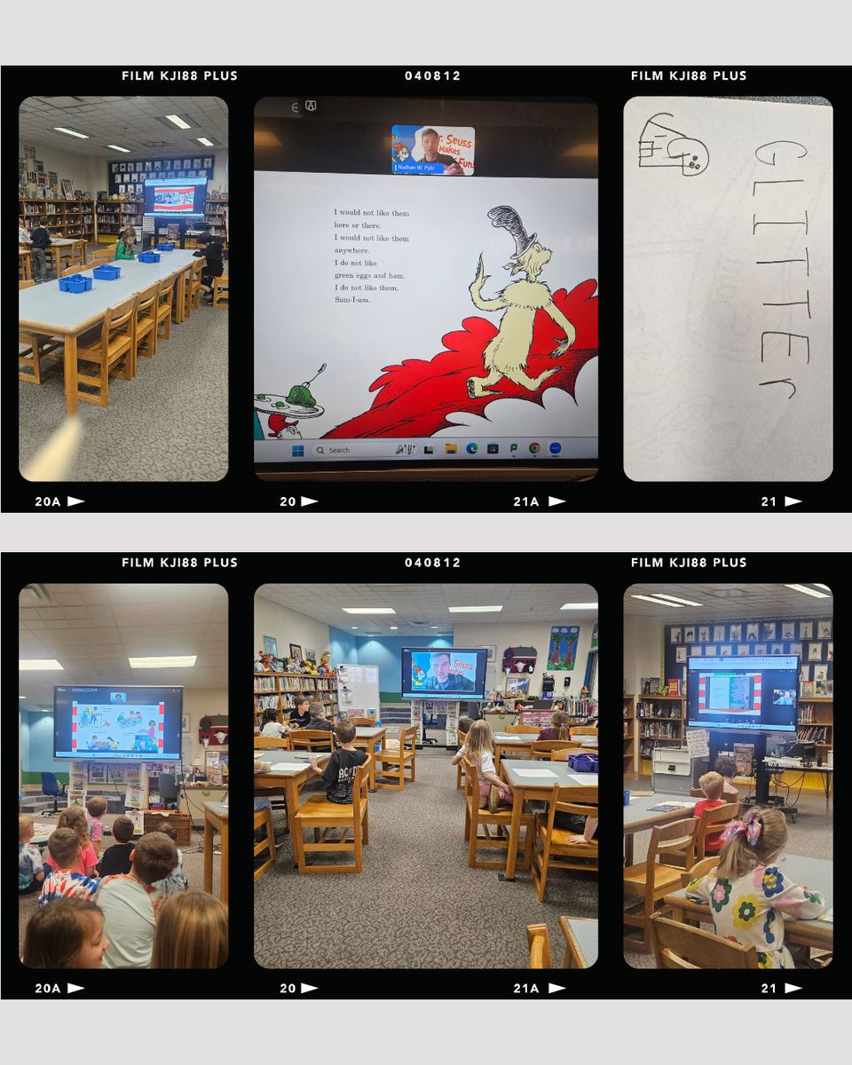 Maxwell and West Point Elementary School Library tweet media